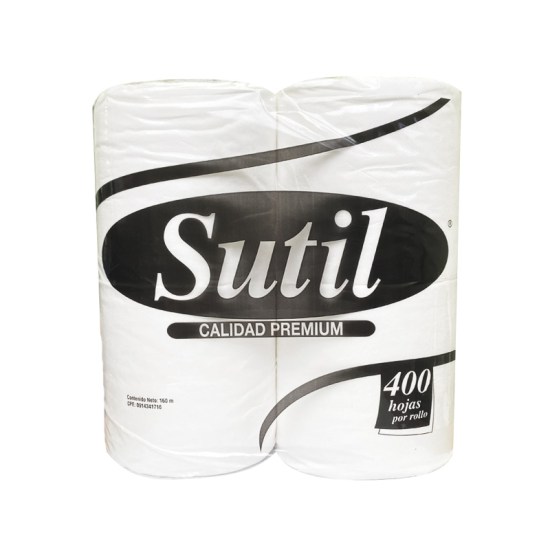 Papel Hig Sutil 400 H X 4 