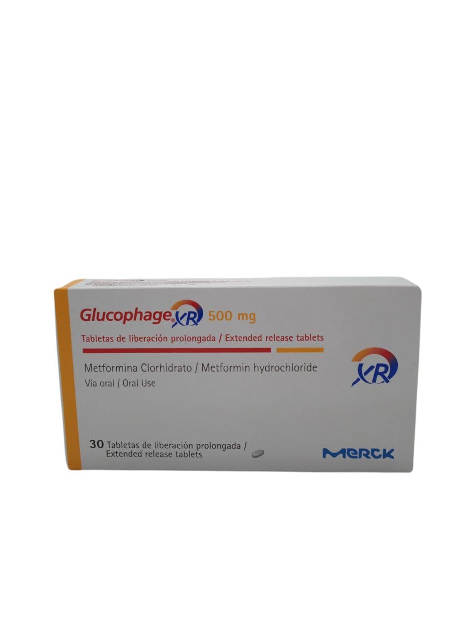 Glucophage Xr Tab 500 Mg X 30 Merck 