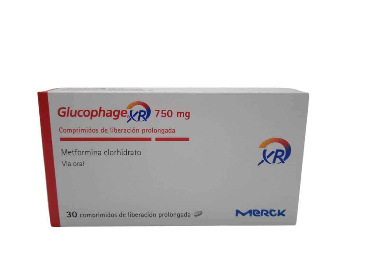Glucophage Xr Tab 750 Mg X 30 Merck 
