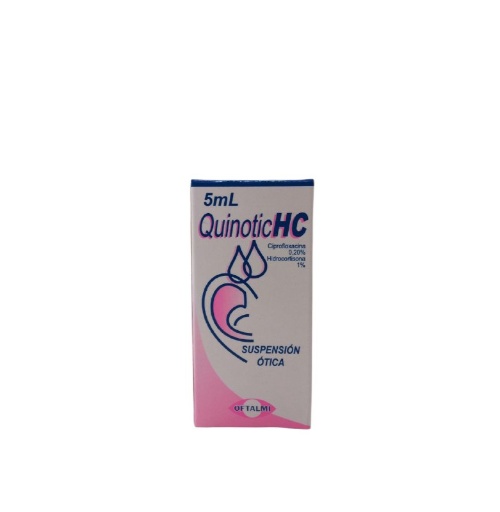Quinotic Hc Susp Otica 0.20%/1% X 5 Ml Oftalmi 