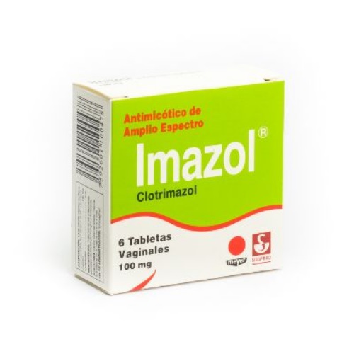 Imazol Tab Vag 100 Mg X 6 Siegfried 
